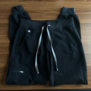 Figs XS Black Zamora Joggers